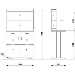 СТАНЦИЯ ОБСЛУЖИВАНИЯ ДЛЯ ОФИЦИАНТОВ ALKOR2AP