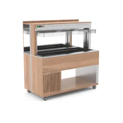 ХОЛОДИЛЬНЫЙ БУФЕТ С ВЕНТИЛЯТОРОМ ATHENA 3 RV/M W