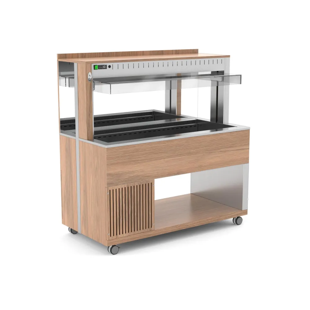 ХОЛОДИЛЬНЫЙ БУФЕТ С ВЕНТИЛЯТОРОМ ATHENA 5 RV/M W