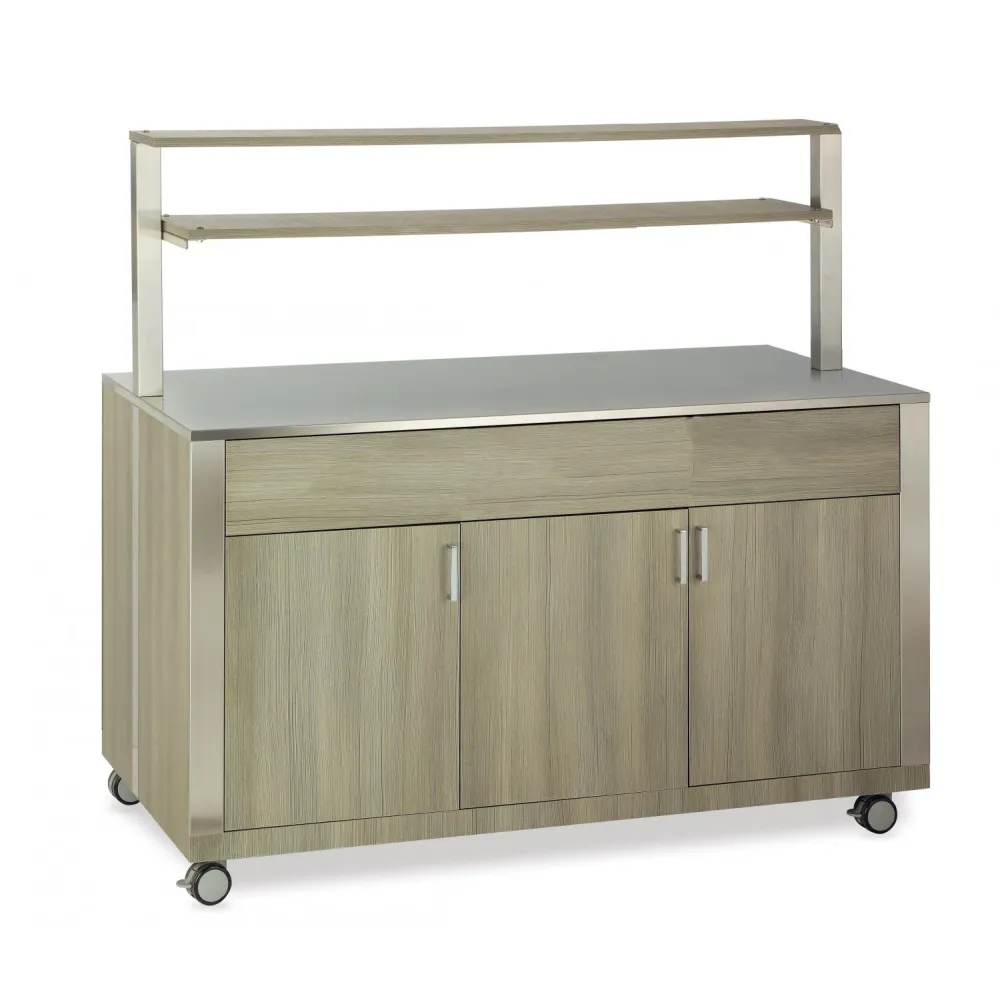 НЕЙТРАЛЬНЫЙ МОДУЛЬ С ВЕРХНИМИ ПОЛКАМИ И ДВЕРЦАМИ, БЕЗ ЯЩИКОВ ATHENA SAL N3 AL