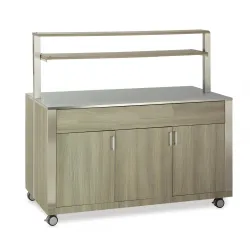 НЕЙТРАЛЬНЫЙ МОДУЛЬ С ВЕРХНИМИ ПОЛКАМИ И ДВЕРЦАМИ, БЕЗ ЯЩИКОВ ATHENA SAL N3 AL