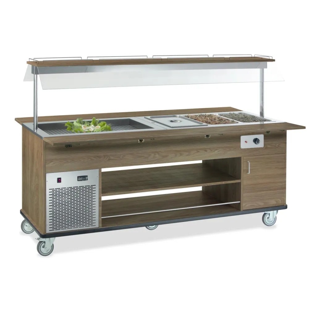 ХОЛОДНЫЙ/ГОРЯЧИЙ БУФЕТ HEKO 6 MIX