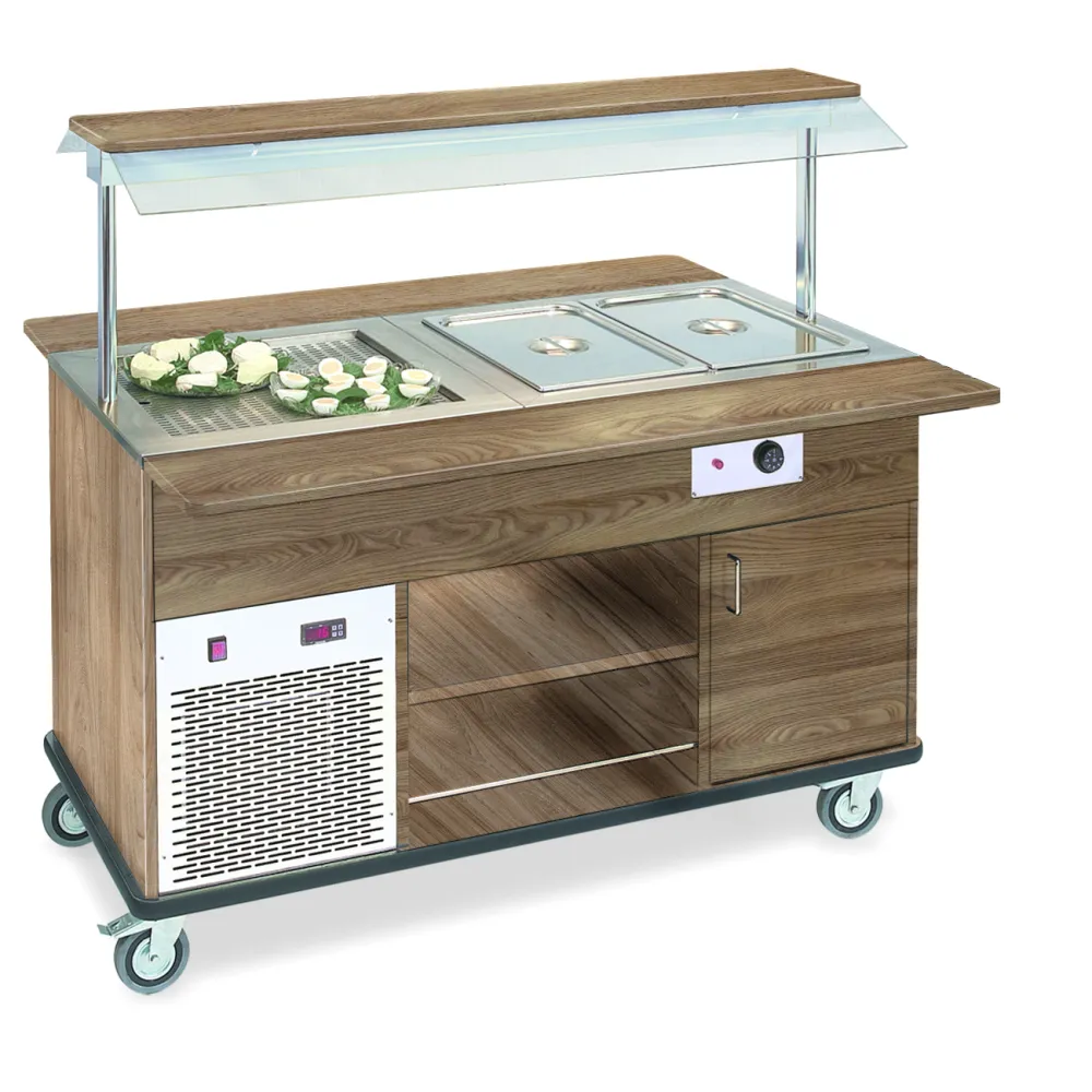 ХОЛОДНЫЙ/ГОРЯЧИЙ БУФЕТ HEKO 4 MIX