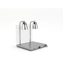 ПОВЕРХНОСТЬ НАГРЕВА С 2 ИНФРАКРАСНЫМИ ЛАМПАМИ HELIOS 2/1 FIX P2