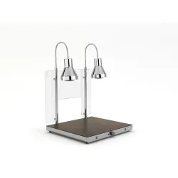 НАГРЕВАТЕЛЬНАЯ ПОВЕРХНОСТЬ С 2 ИНФРАКРАСНЫМИ ЛАМПАМИ HELIOS 2/1 PASS FIX P1