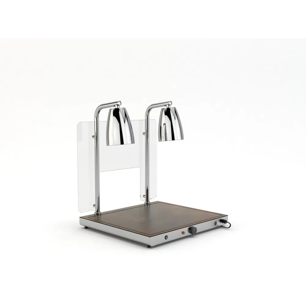 НАГРЕВАТЕЛЬНАЯ ПОВЕРХНОСТЬ С 2 ИНФРАКРАСНЫМИ ЛАМПАМИ HELIOS 2/1 PASS FIX P2