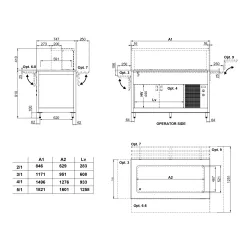 БУФЕТ С НАГРЕВАЕМОЙ ПОВЕРХНОСТЬЮ ИЗ НЕРЖАВЕЮЩЕЙ СТАЛИ OMNIA 3PC-IN