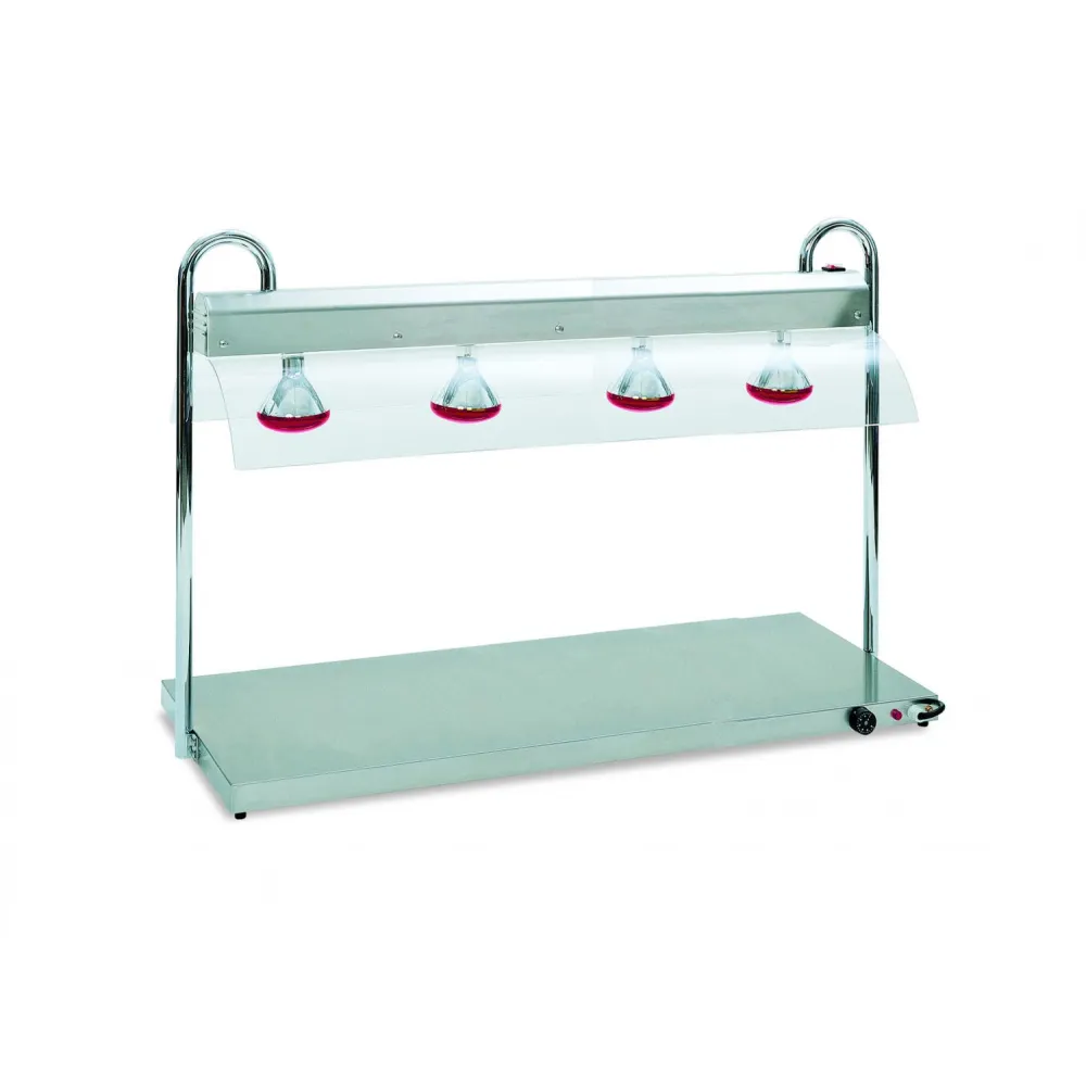 НАГРЕВАТЕЛЬНАЯ ПОВЕРХНОСТЬ С ПОДСТАВКОЙ ДЛЯ ИНФРАКРАСНОЙ ЛАМПЫ  VULCANO 4/1 INFRA