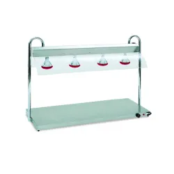 НАГРЕВАТЕЛЬНАЯ ПОВЕРХНОСТЬ С ПОДСТАВКОЙ ДЛЯ ИНФРАКРАСНОЙ ЛАМПЫ  VULCANO 4/1 INFRA