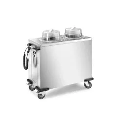 ТЕЛЕЖКА ДЛЯ ПОДАЧИ ПОДОГРЕВАЕМЫХ ТАРЕЛОК ATLAS P 18