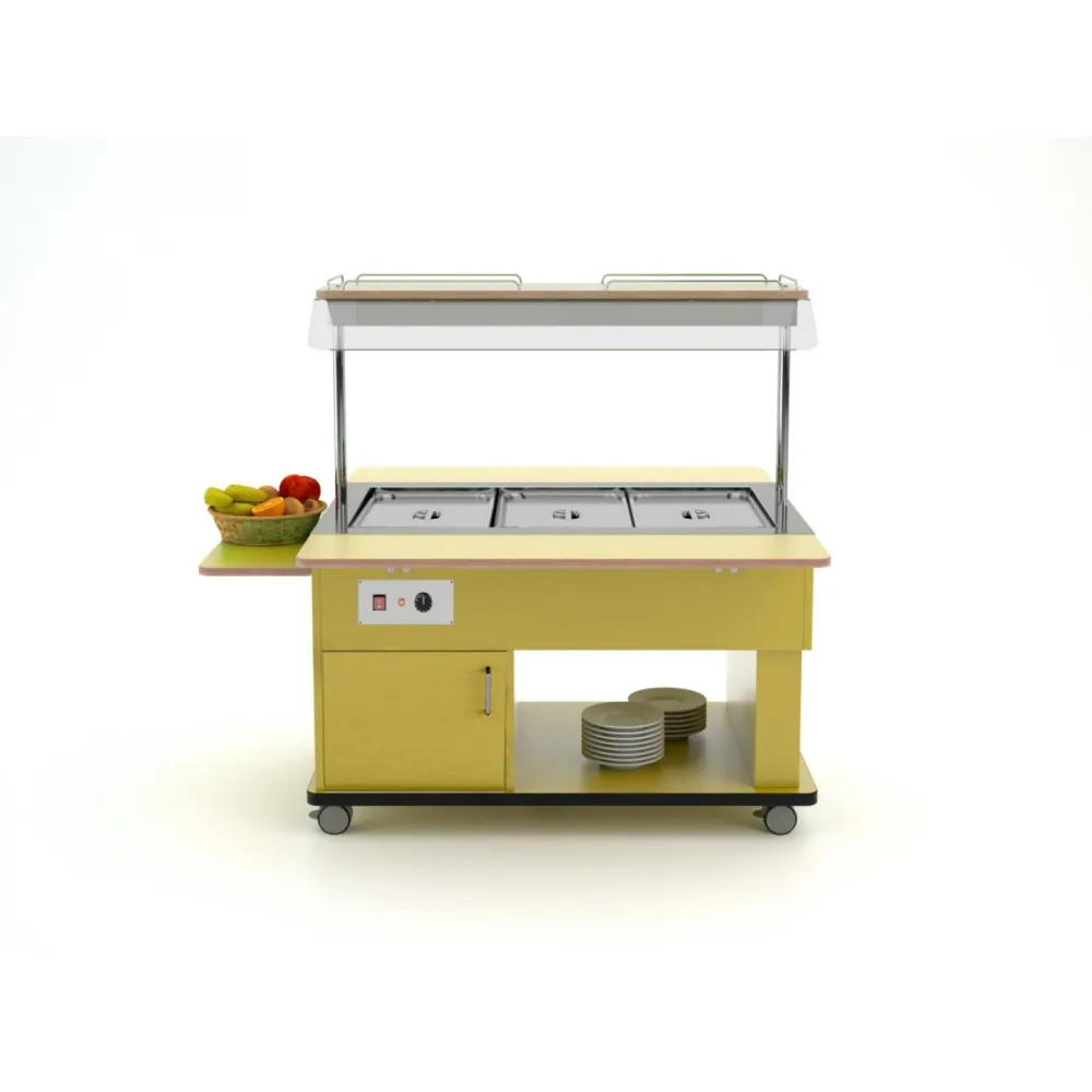 ГОРЯЧИЙ БУФЕТ-МАРМИТ HAPPY 3 BM