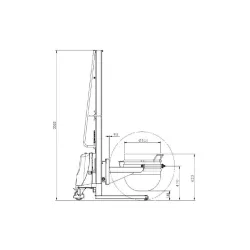 Подъемник чаши SOLL100-E 