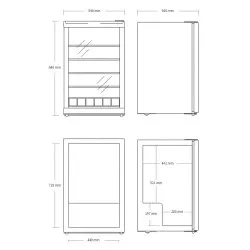 Холодильник Coca-Cola Highcube GDE