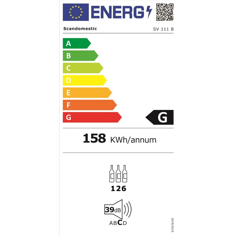 Винный холодильник SV 111 B