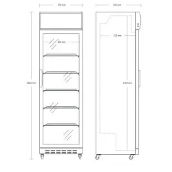 Холодильник 360L SD420E