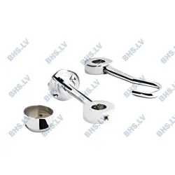 CHROMED BRASS WALL FIXING KIT