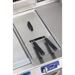 Электрофритюрница с холодной зоной и электронным управлением 2 x 21 л