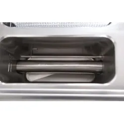 Газовая фритюрница с холодной зоной 2x8 л.