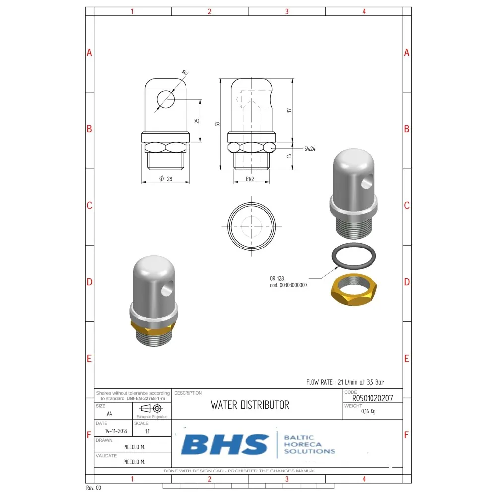 Bодопроводный кран 20207