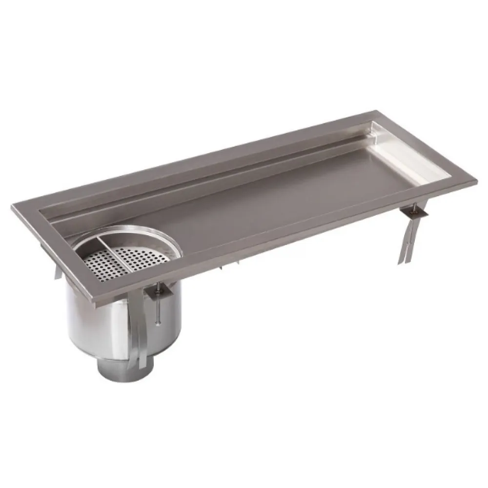 Сливные каналы с боковым сифоном 2000 x 300 mm