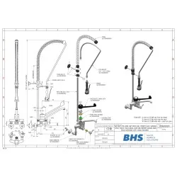 Смеситель для душа с 2 выходами P20210
