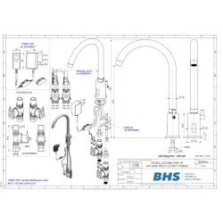 Электронный кран S004/C