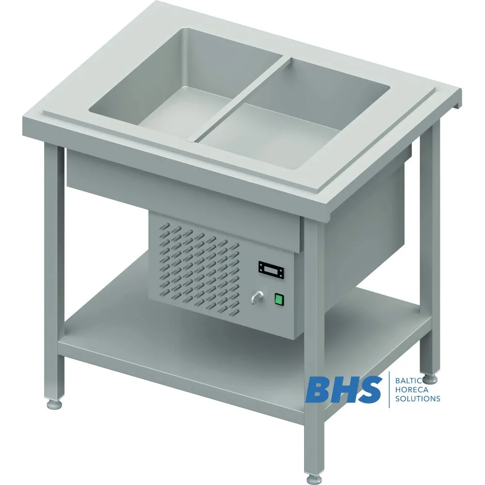 Mармит с разделителем 2xGN1/1