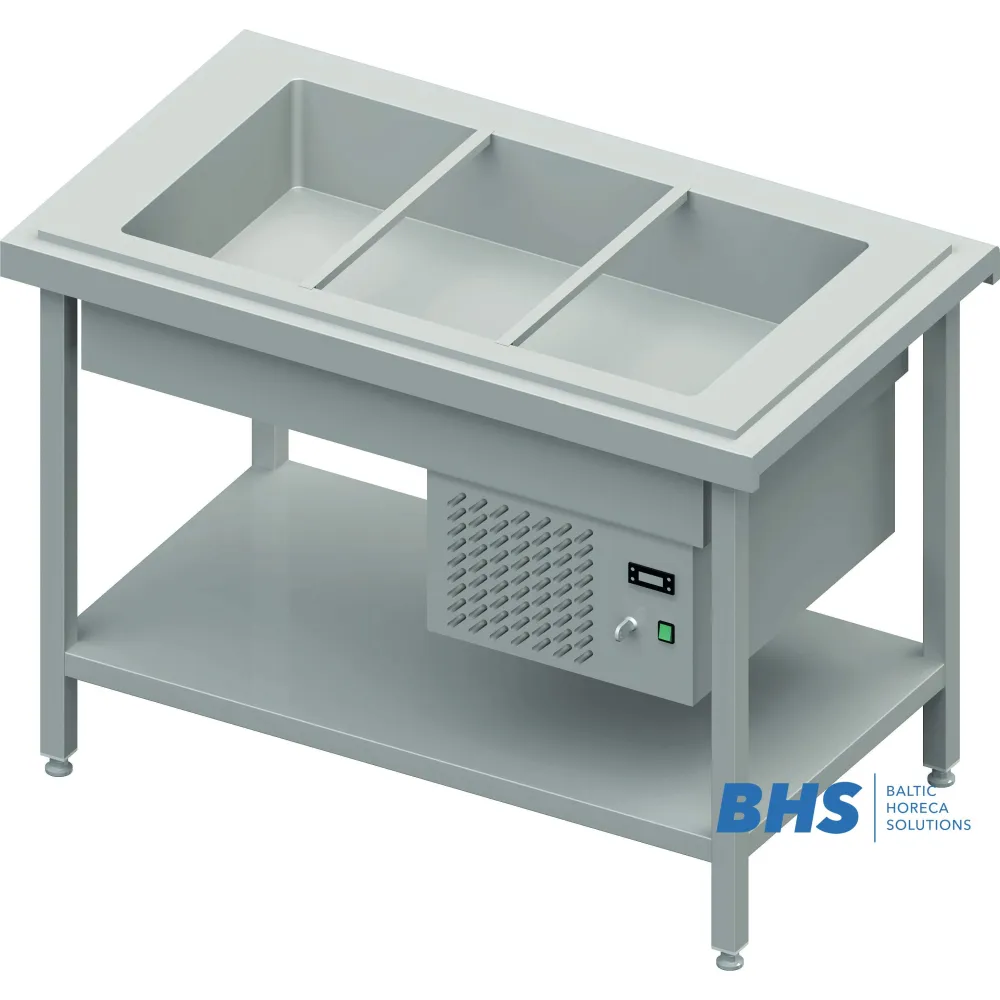 Mармит с разделителем 3 GN1/1