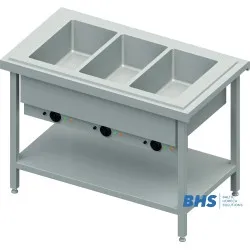 Горячий мармит 3xGN1/1 с разделителем