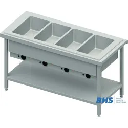 Горячий мармит 4xGN1/1 с разделителем