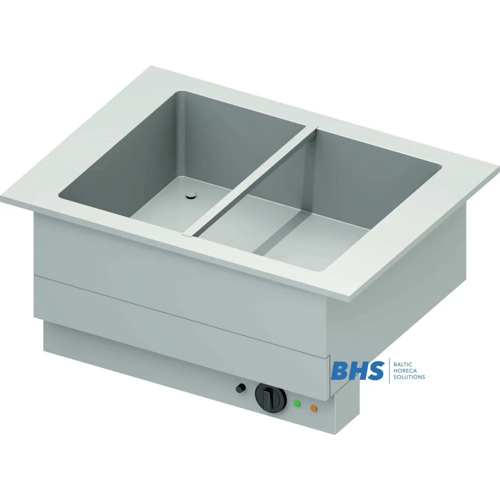 Горячий мармит для 2 GN1/1