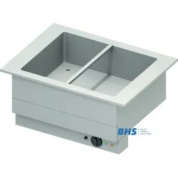 Горячий мармит для 2 GN1/1