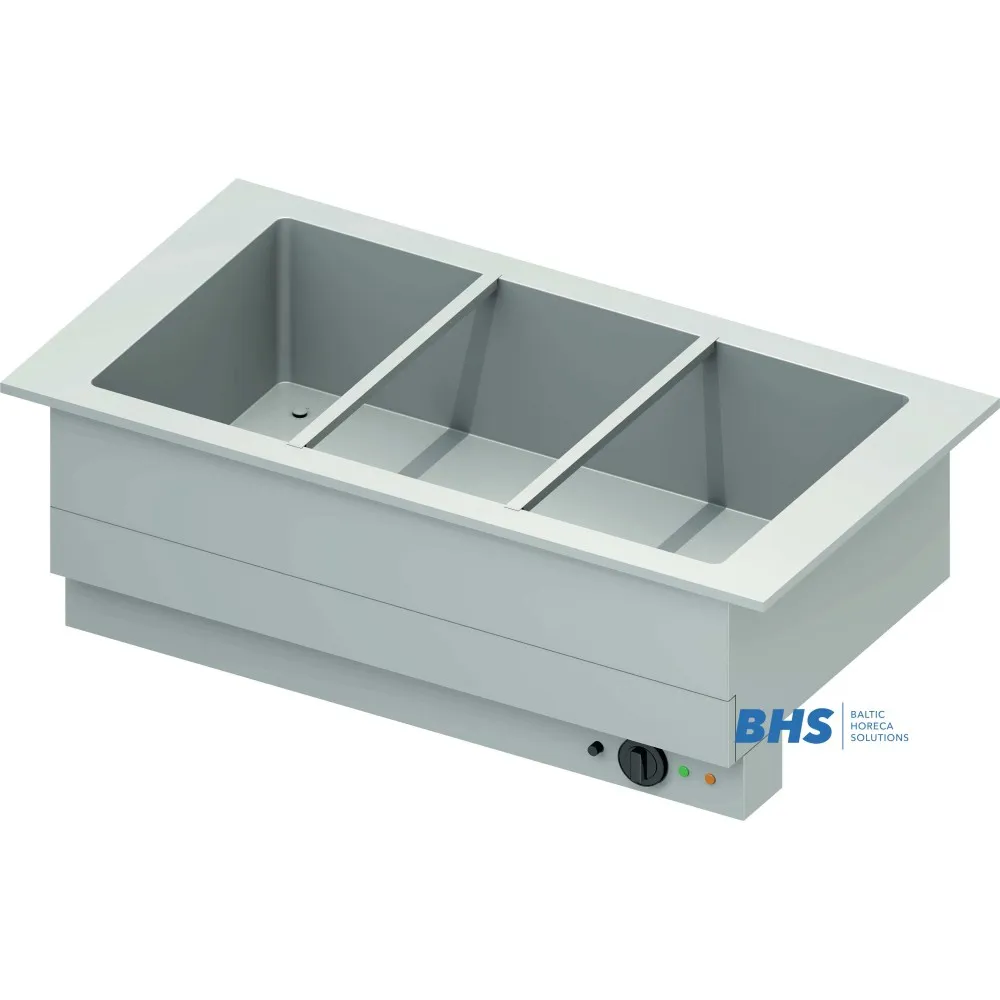 Горячий мармит для 3 GN1/1