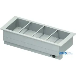 Горячий мармит для 4 GN1/1