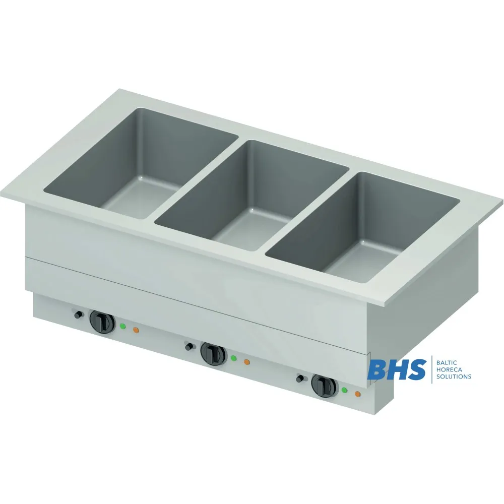 Горячий мармит 3 GN1/1