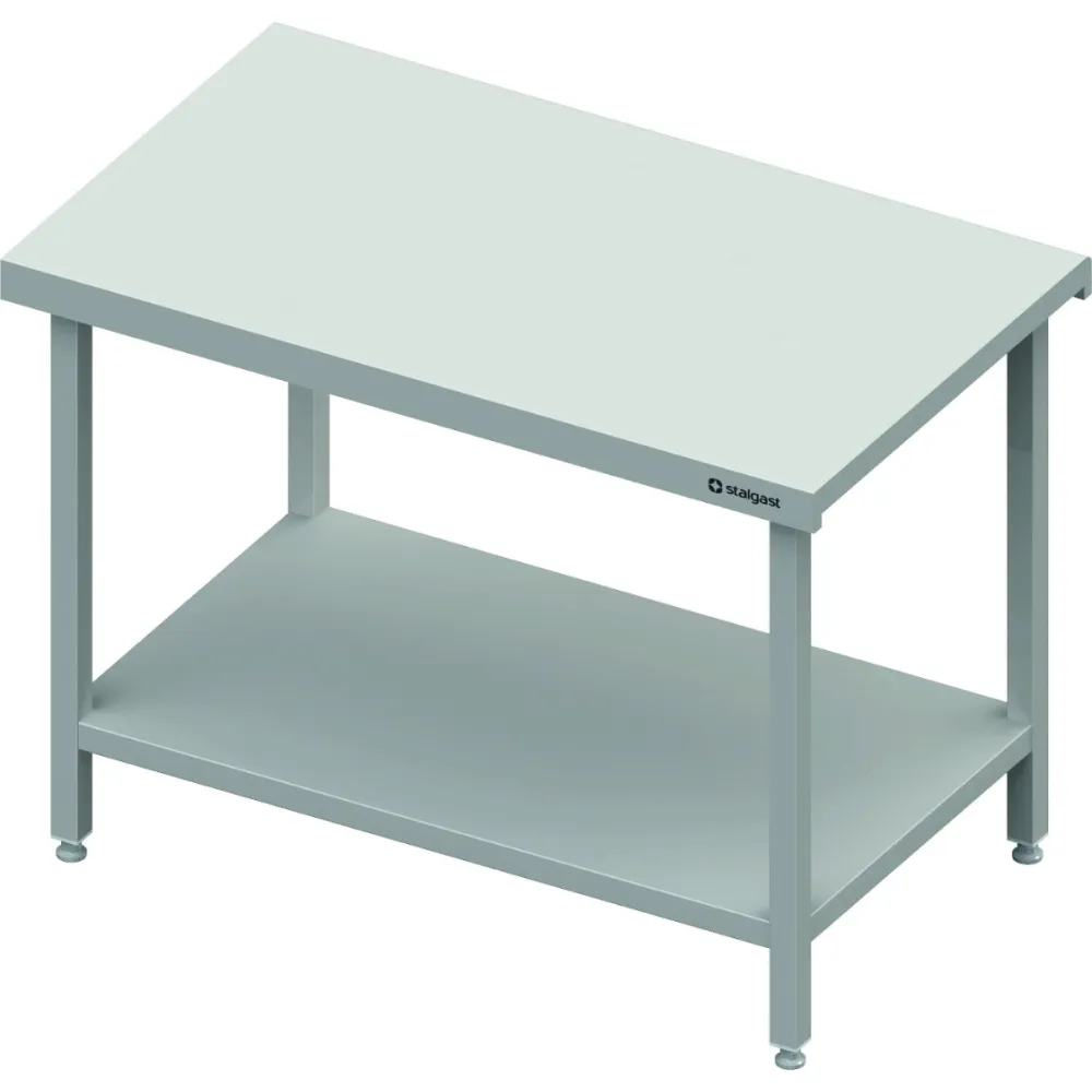 Прилавок нейтральный с одной нижней полкой 600