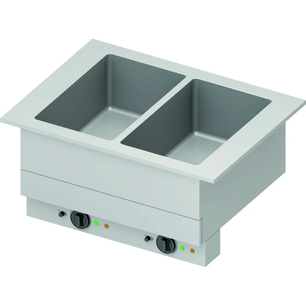 Горячий мармит 2 GN1/1