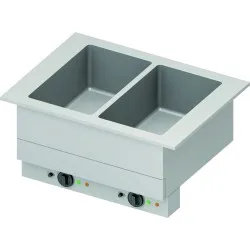 Горячий мармит 2 GN1/1