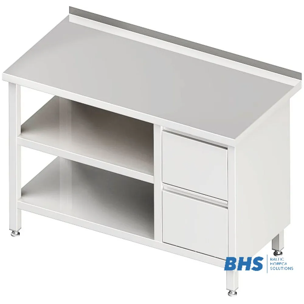 Стол с ящиками и 2 полками 1900