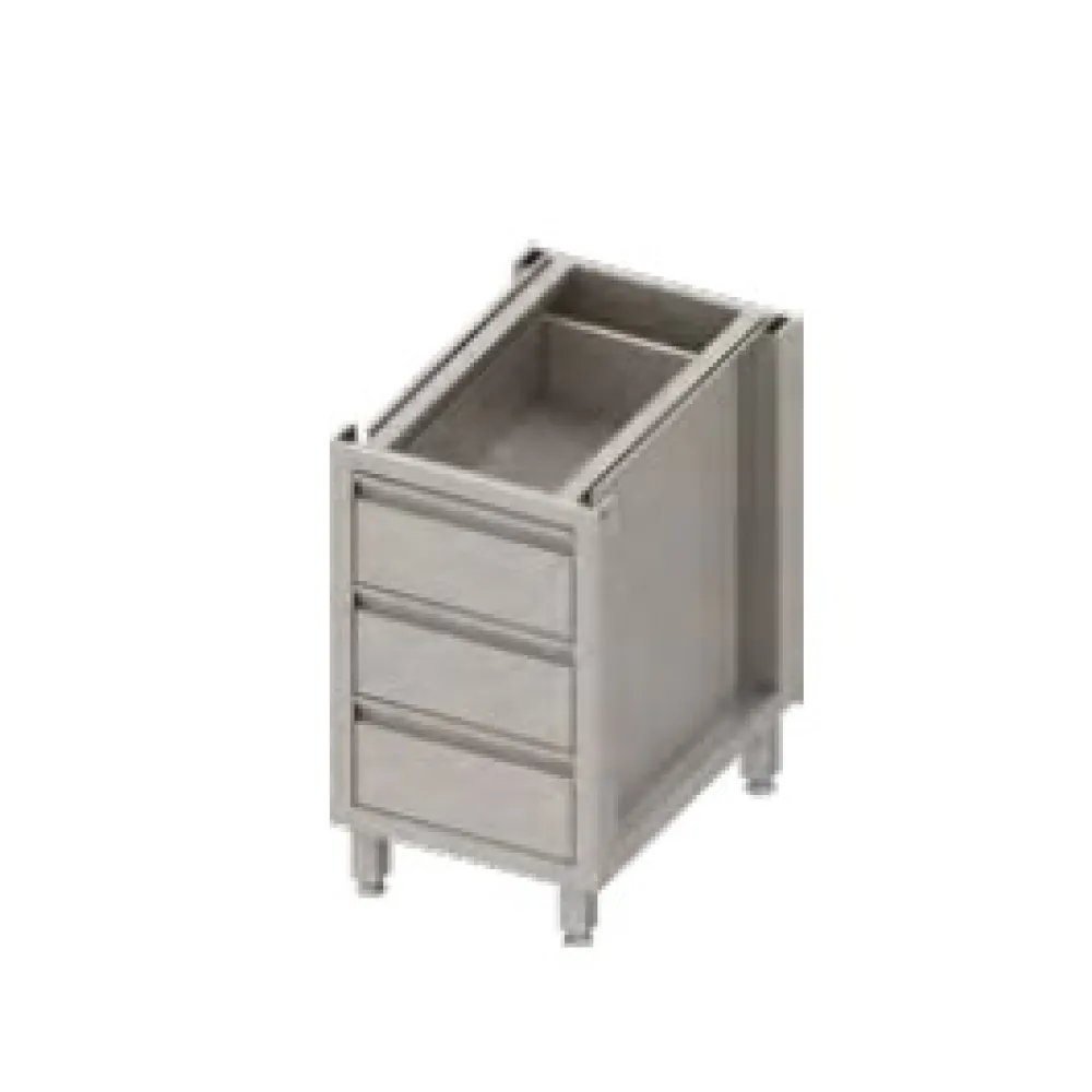 Шкаф  с 3 ящиками H-810 mm