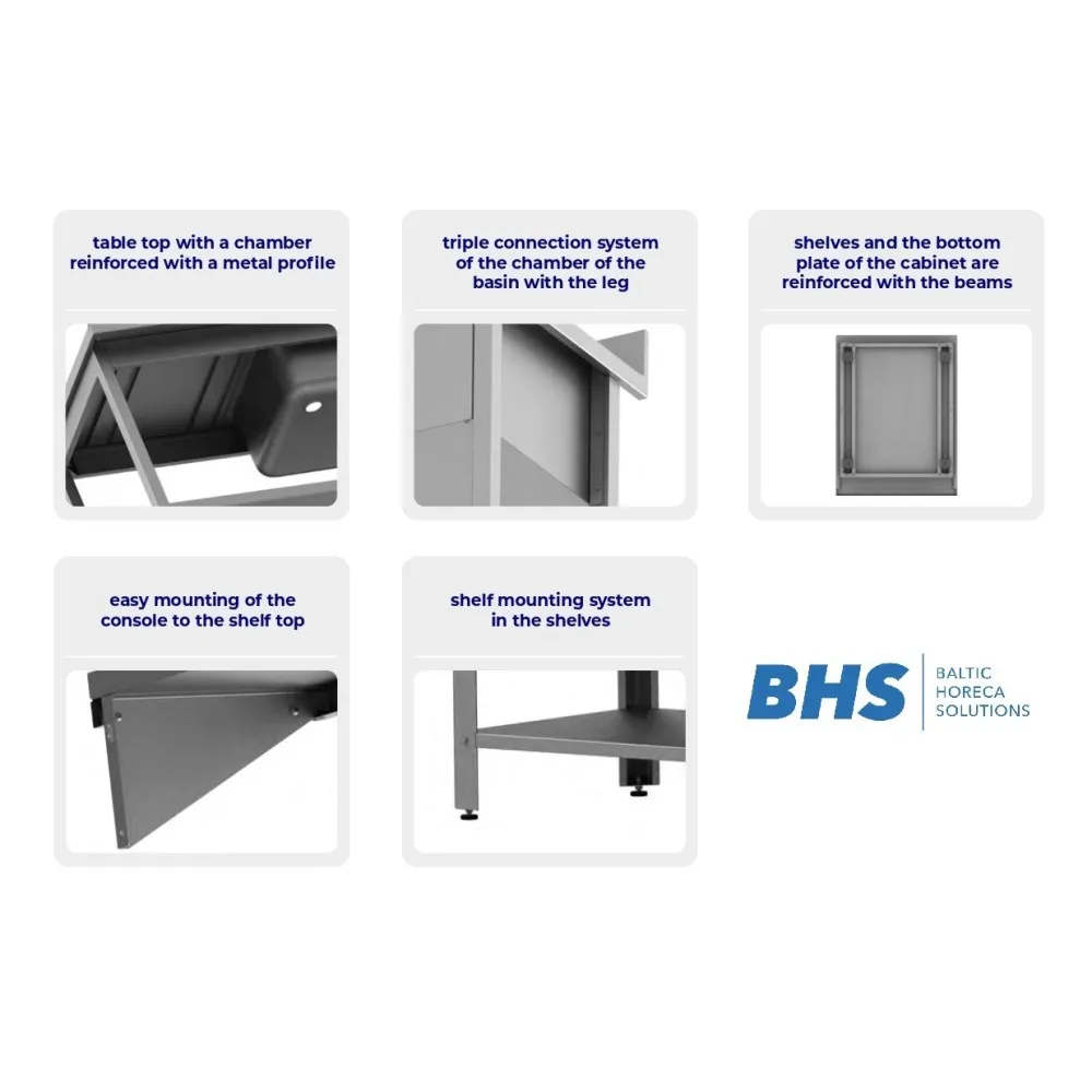 Шкаф из нержавеющей стали с раздвижными дверями 1000