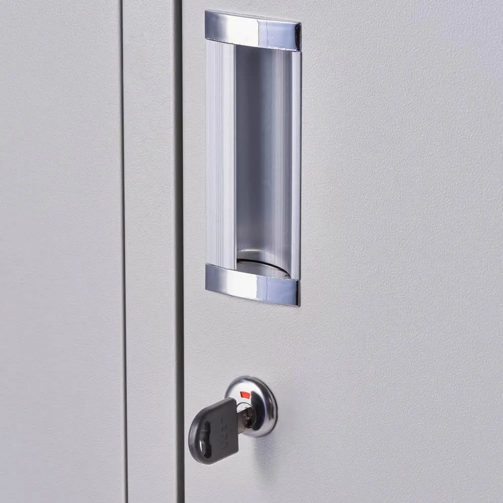 Шкаф для рабочей одежды с 2открывающейся дверцей