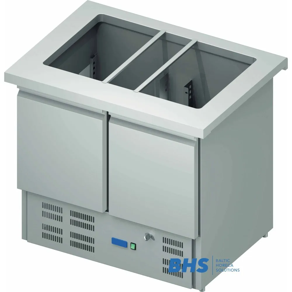 Салатный стол 10 GN1/4 с холодильником