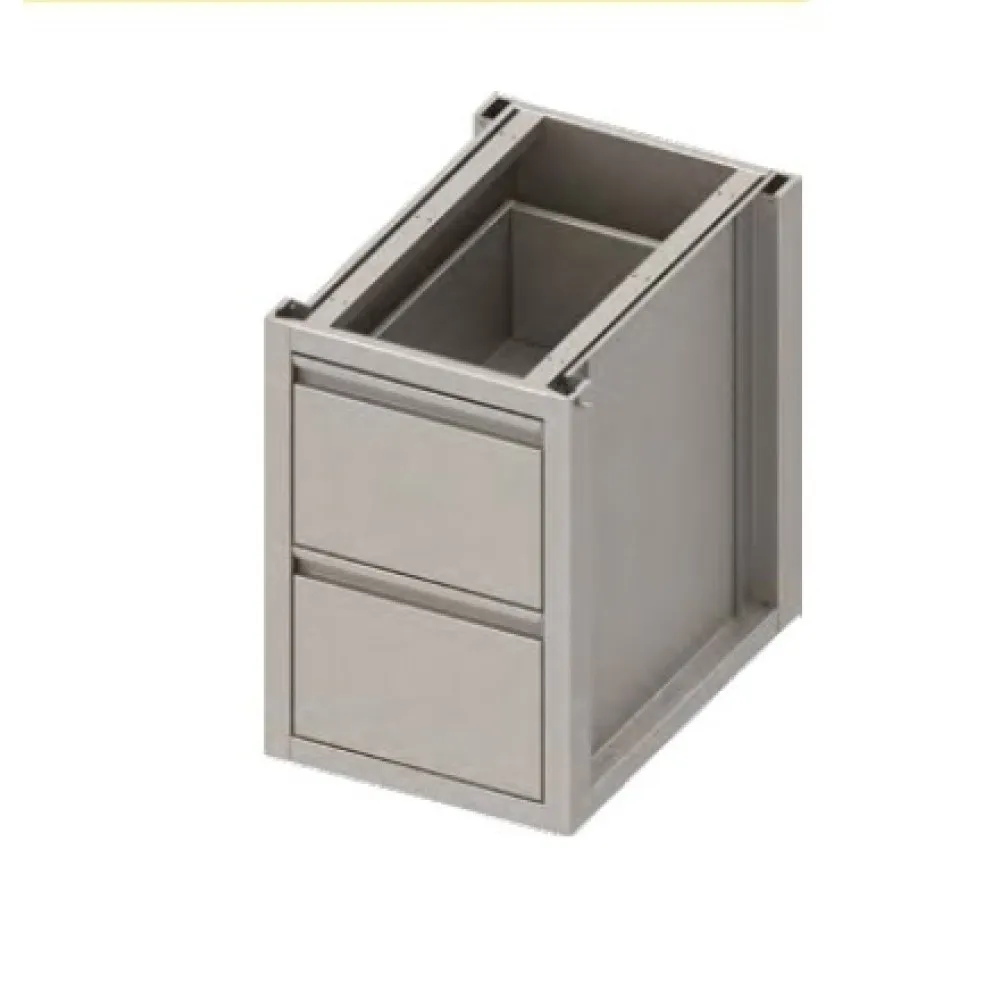 Шкаф  с 2 ящиками H-660 mm