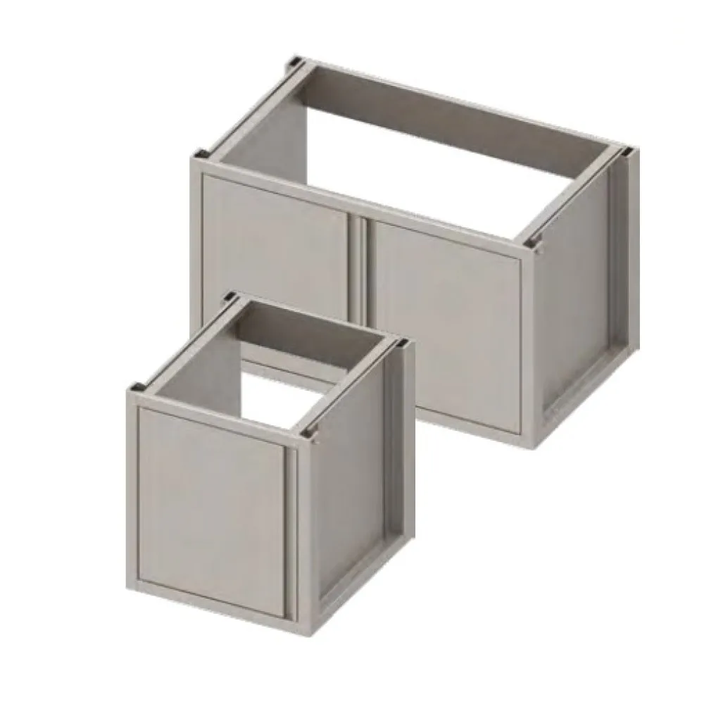 Шкаф под мойку с распашными дверцами  H-660 mm