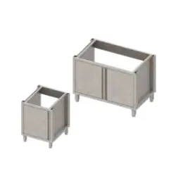 Шкаф под мойку с распашными дверцами  H-810 mm