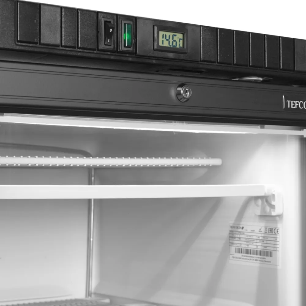 Морозильная витрина со стеклянной дверью с подогревом, 270l