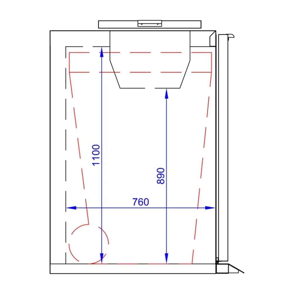 Охладитель мусорного бака WBC240