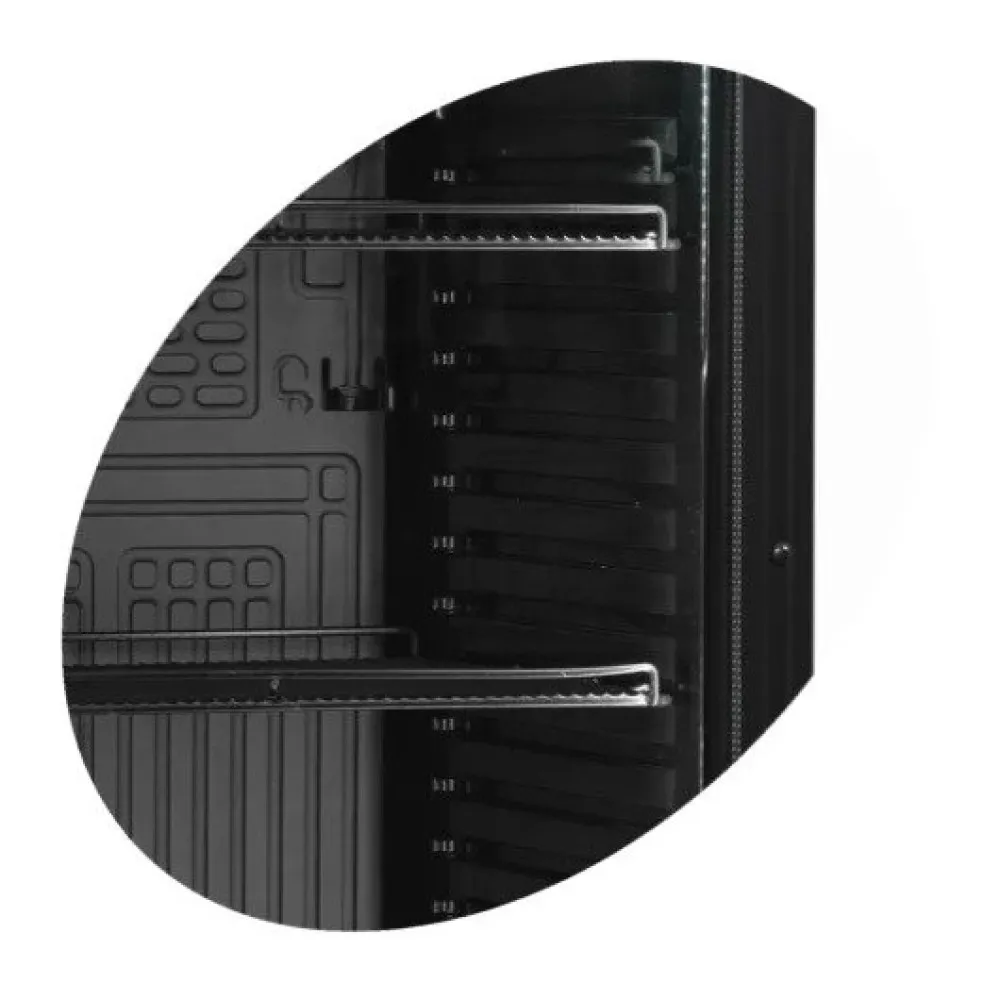 Холодильный шкаф CEV425CP BLACK