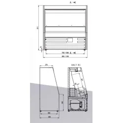 Импульсная витрина DRINKCOOLER 900